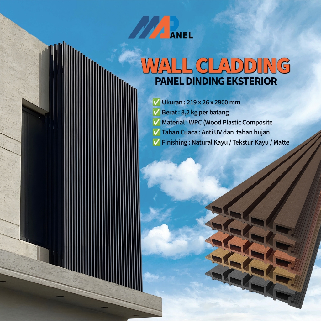Jual WAll CLADDING – PANEL DINDING EKSTERIOR TAHAN CUACA | Shopee Indonesia