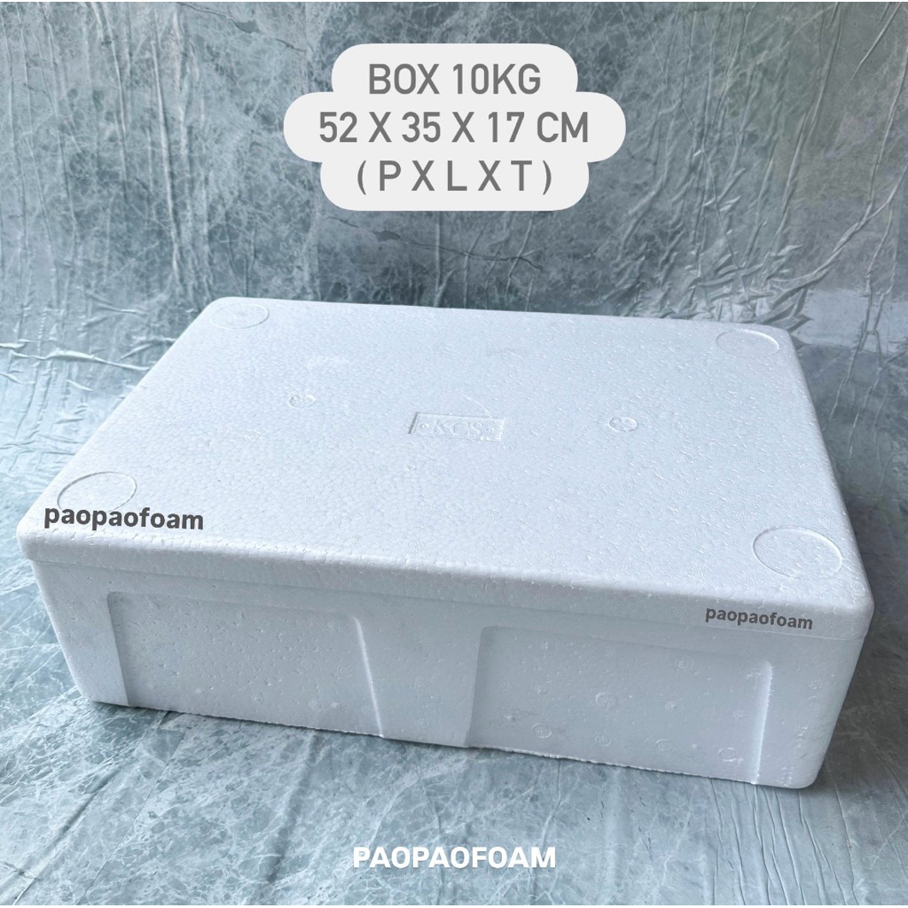 Jual Box Es 10kg / Box Es Styrofoam / Box Ikan ICE BOX STYROFOAM / Box ...