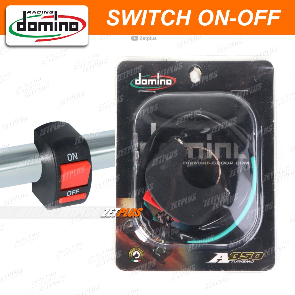 Jual SAKLAR DOMINO RACING UNIVERSAL / switch on-off stang 1 tombol ...