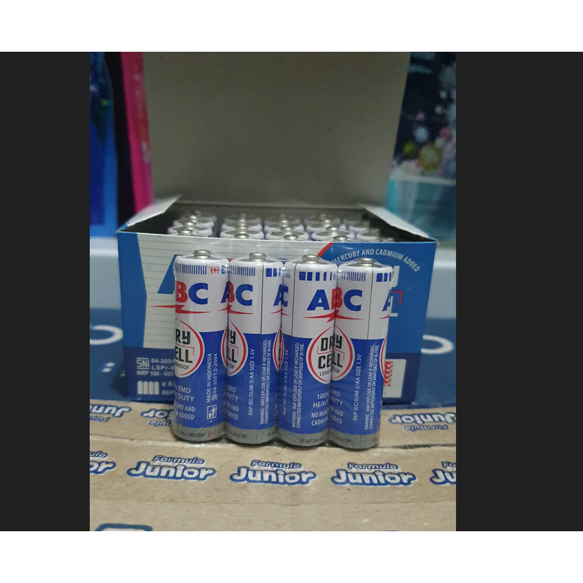 Jual Batrei ABC AA R6 1Box | Shopee Indonesia