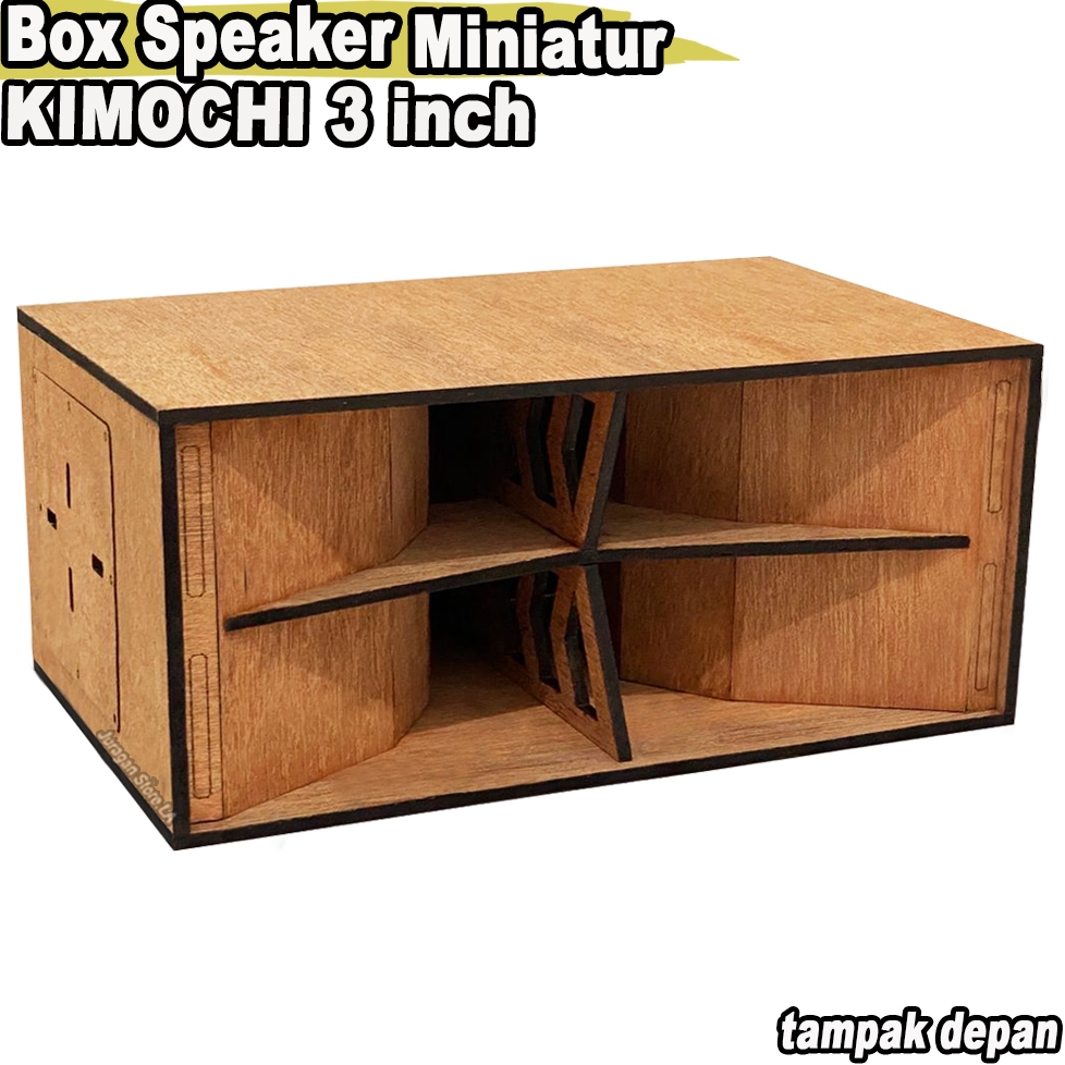 Jual Box Speaker Miniatur Kimochi 3 Inch | Shopee Indonesia