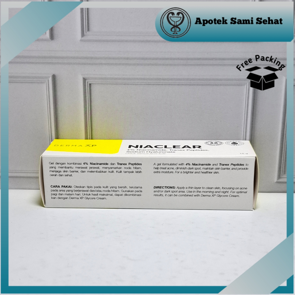 Jual 1 TUBE NIACLEAR DERMA XP ISI 15 GR (KULIT CERAH BEBAS JERAWAT DAN ...