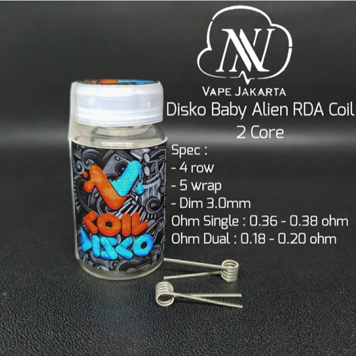 Jual Disko Baby Alien RDA Coil - Authentic | Shopee Indonesia
