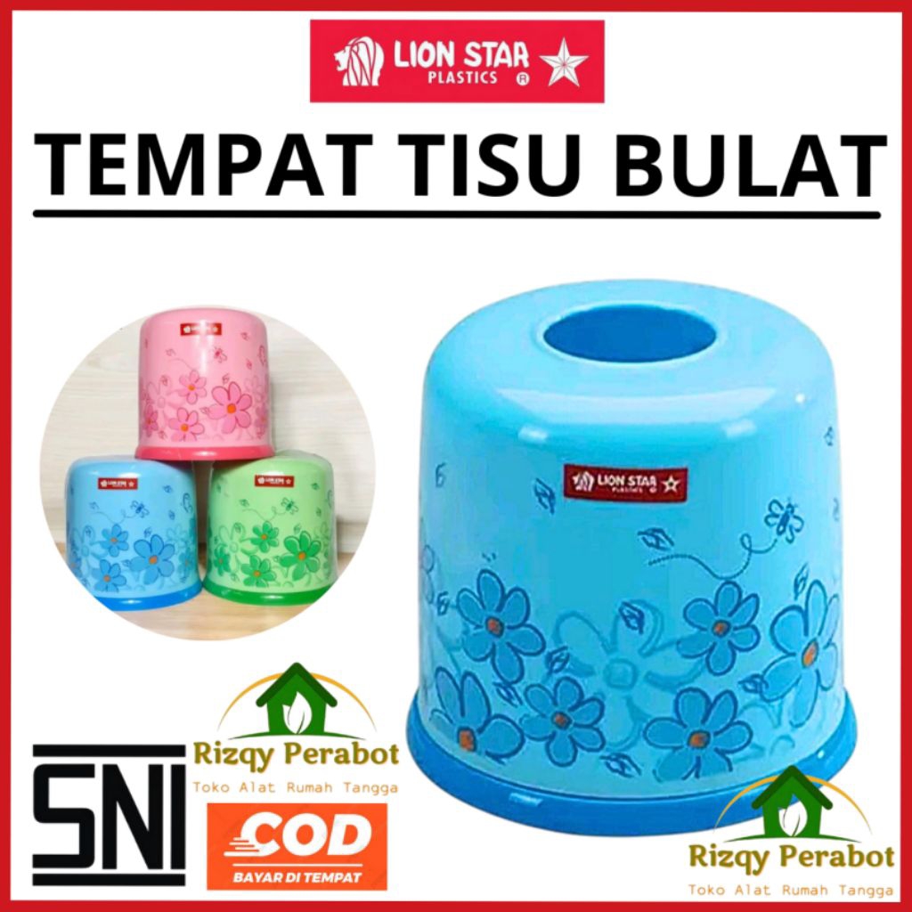 Jual TEMPAT TISU BULAT LION STAR/ TEMPAT TISU TOILET/ TEMPAT TISSUE ...