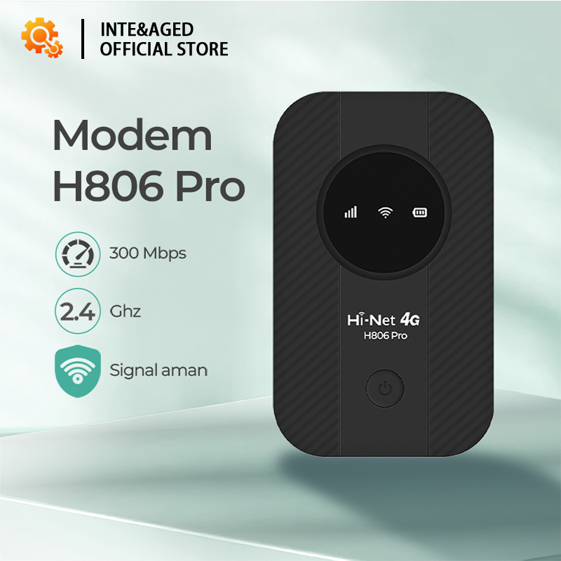 Jual INT H806 Pro Wireless Router 4G LTE 5G Mini Modem 300Mbps Mobile ...