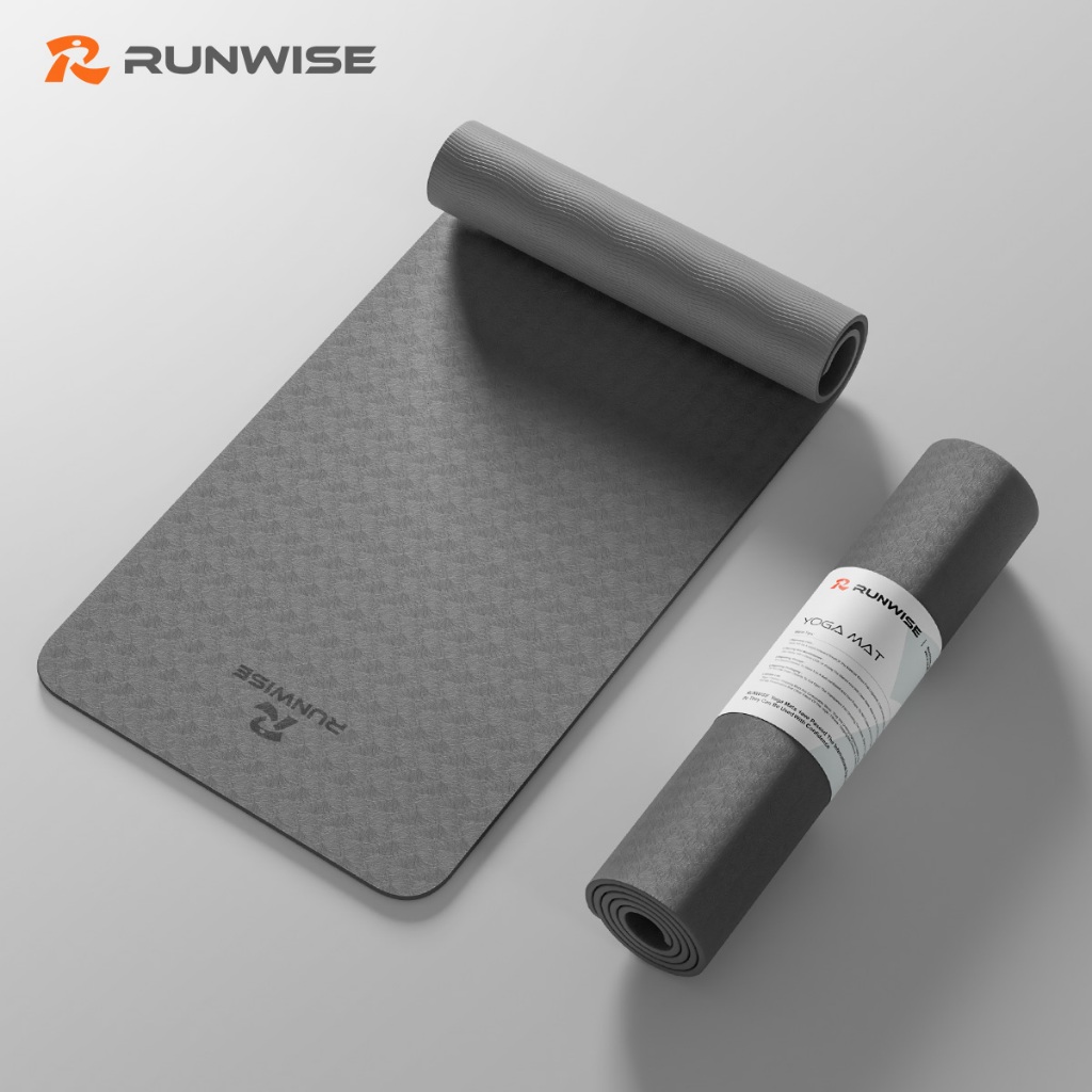 Jual RUNWISE Matras Yoga TPE 6mm - EXTRA WIDE 185x61cm - Anti Slip ...