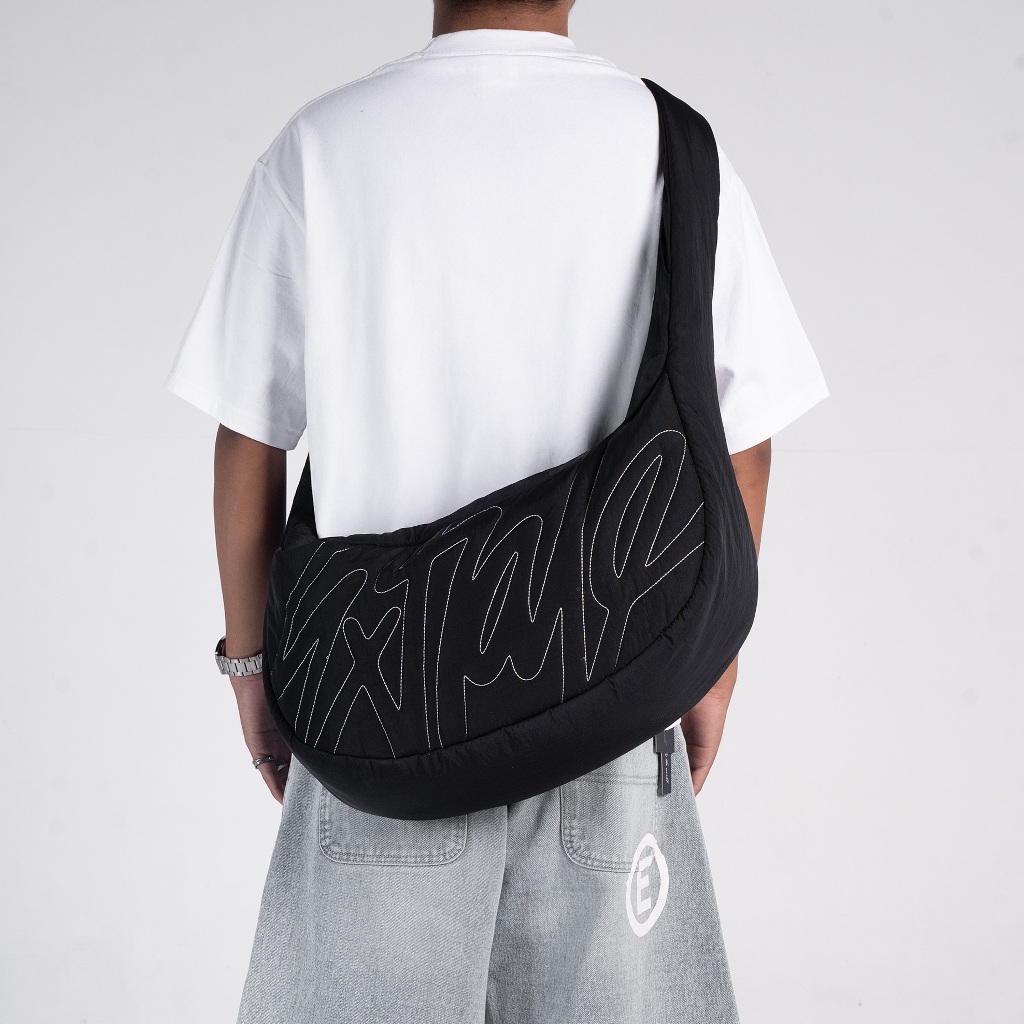Exhale Apparel Slingbag Crossbody Bag Kavo Black