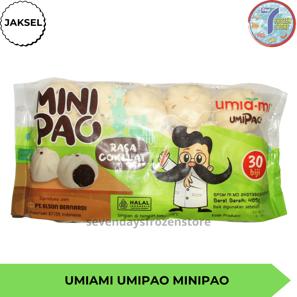 Jual Minipao Umiami | Mini Pao Umipao Coklat Ayam Sapi Isi 30 465 Gr ...