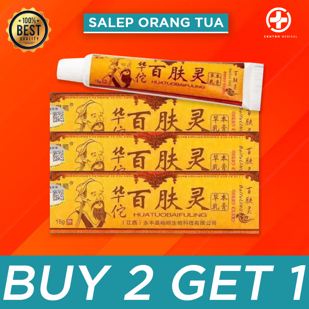 Jual [PROMO HEMAT 3 PCS] Salep HUATUOBAIFULING Cream Eksim Gatal Jamur ...