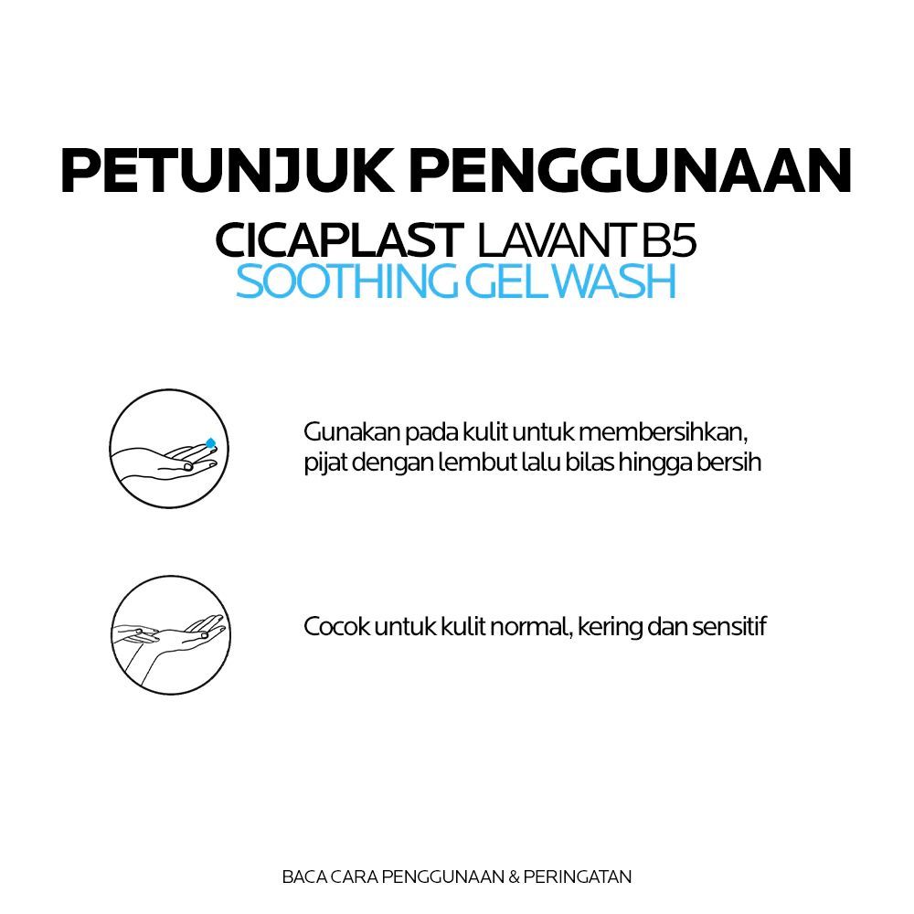 Jual LA ROCHE POSAY CICAPLAST LAVANT B5 200ML FACE BODY WASH FACIAL GEL ...