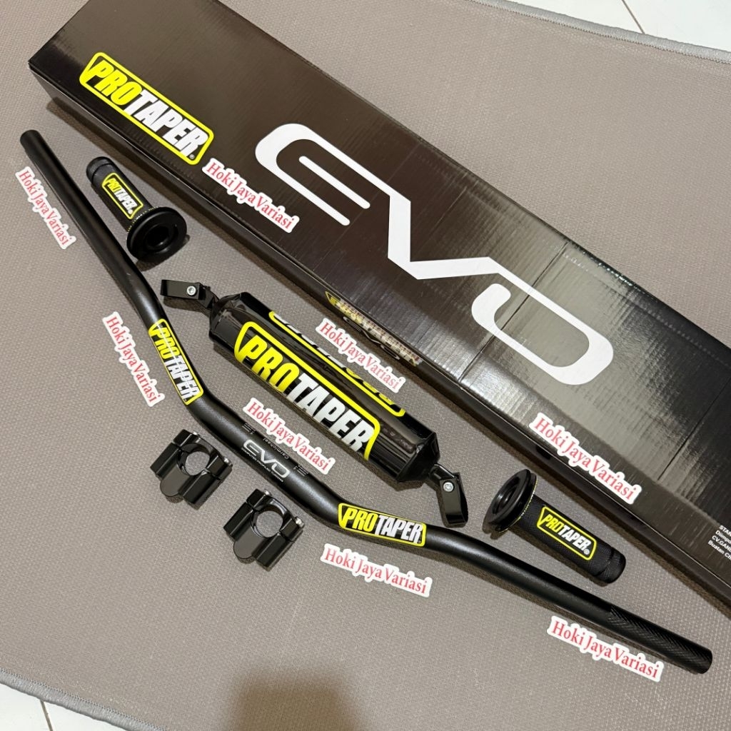 Jual Stang fatbar protaper evo low 3mm set raiser + handgrip protaper ...