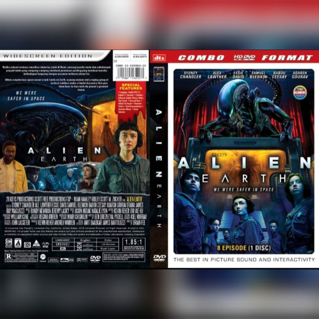 Jual DVD Alien Earth 2025(Sydney Chandler) | Shopee Indonesia