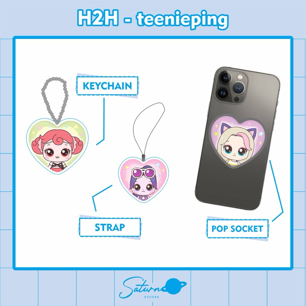 Jual MERCH H2H (HEARTS2HEARTS) - TEENIEPING | Shopee Indonesia