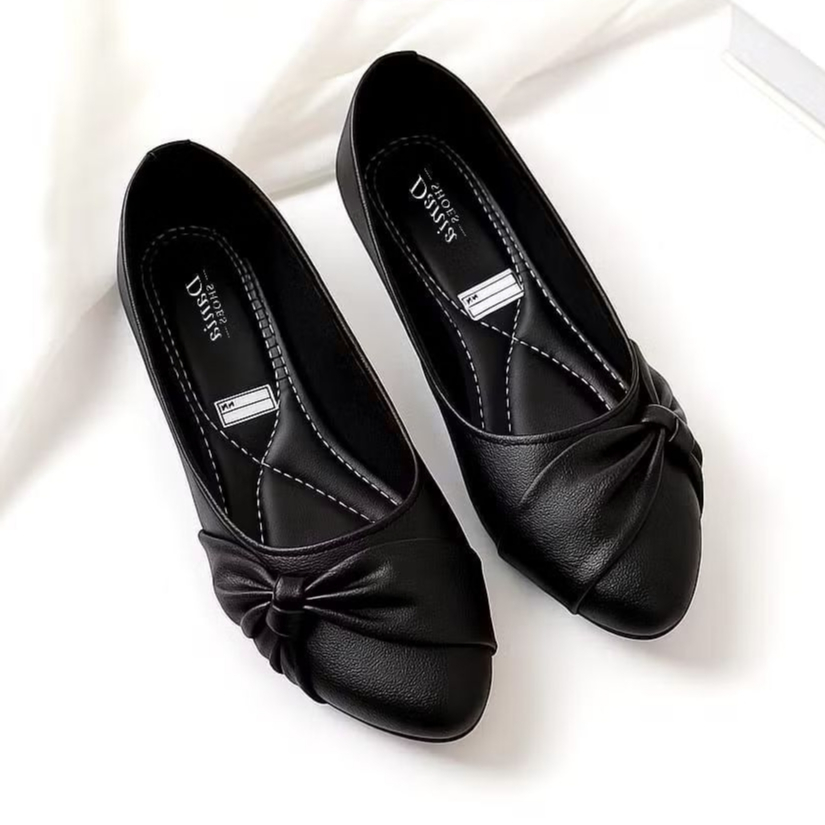 Jual Sepatu Flatshoes Wanita Elegan Simple D05 | Shopee Indonesia