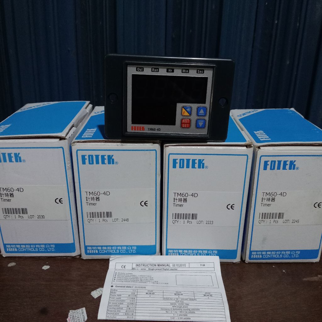 Jual TIMER FOTEK TM60-4D | Shopee Indonesia