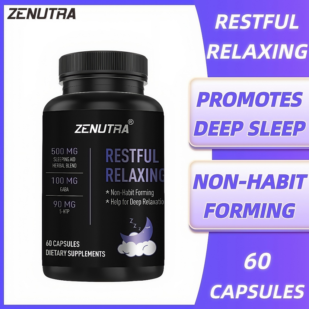 Jual Suplemen Tidur - Bebas Melatonin, Pereda Stres, Meningkatkan ...
