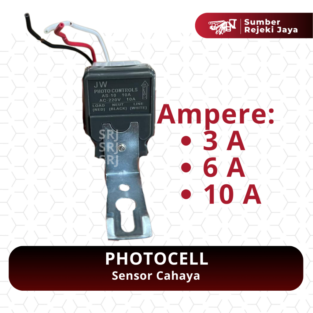 PHOTOCELL SENSOR CAHAYA 3A 6A 10A | Photo cell | fotosel | Photocontrol Auto Light Switch