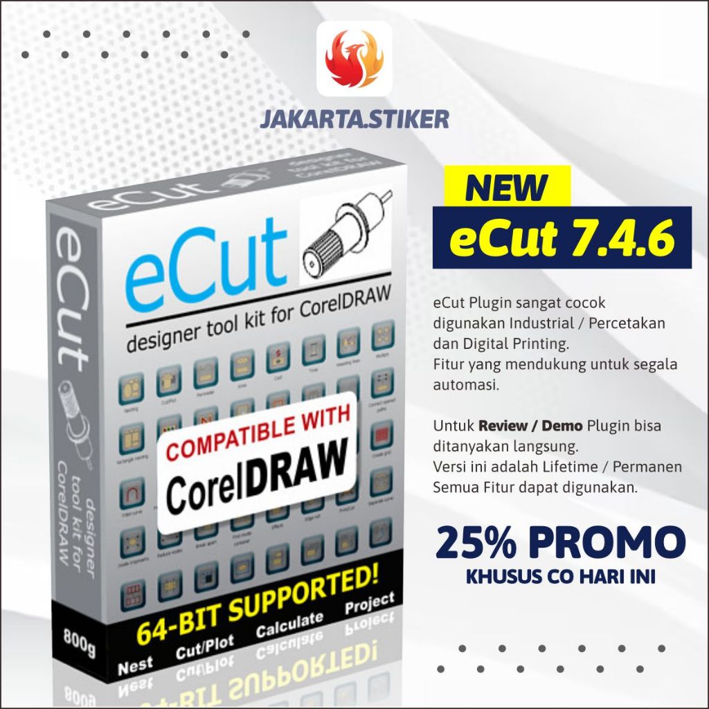Jual Plugin eCut CorelDraw | Nesting PLUGIN Automation - Support X4 ...