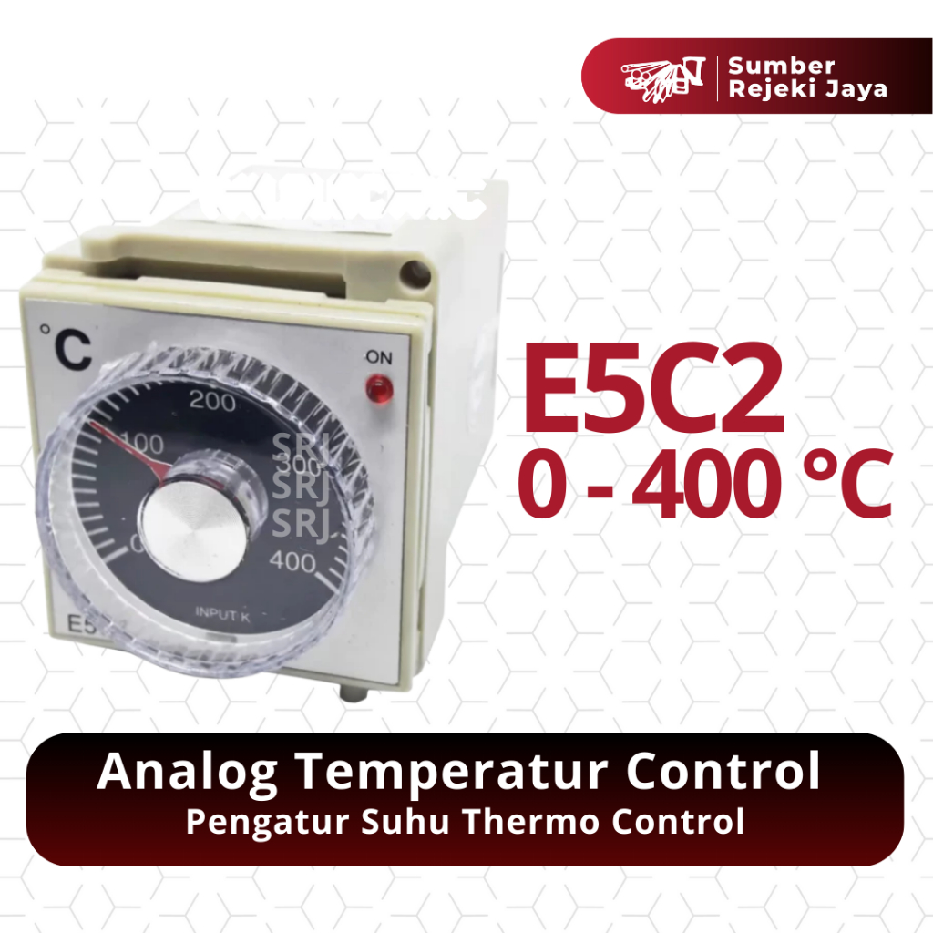 Analog Temperature Control E5C2 |  0 - 400 C | Pengatur Suhu Thermo Control