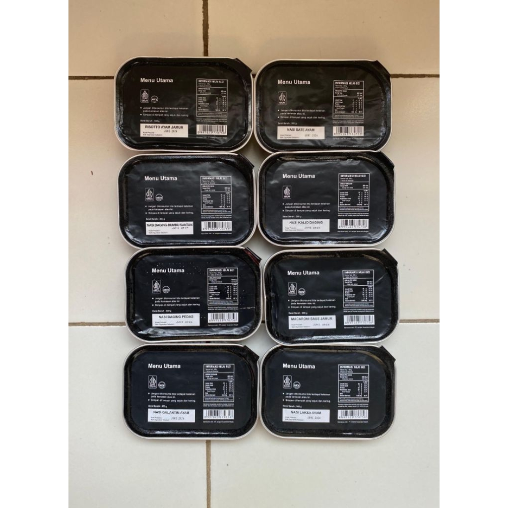 Jual RANSUM TNI NARAGA NASI ECERAN BISA PILIH MENU | Shopee Indonesia