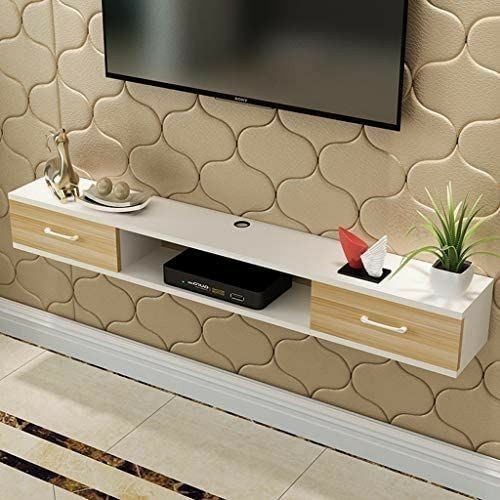 KABINET TV GANTUNG MINIMALIS MODERN  / Rak Tv tempel dinding 100x20x12 / meja tv dinding