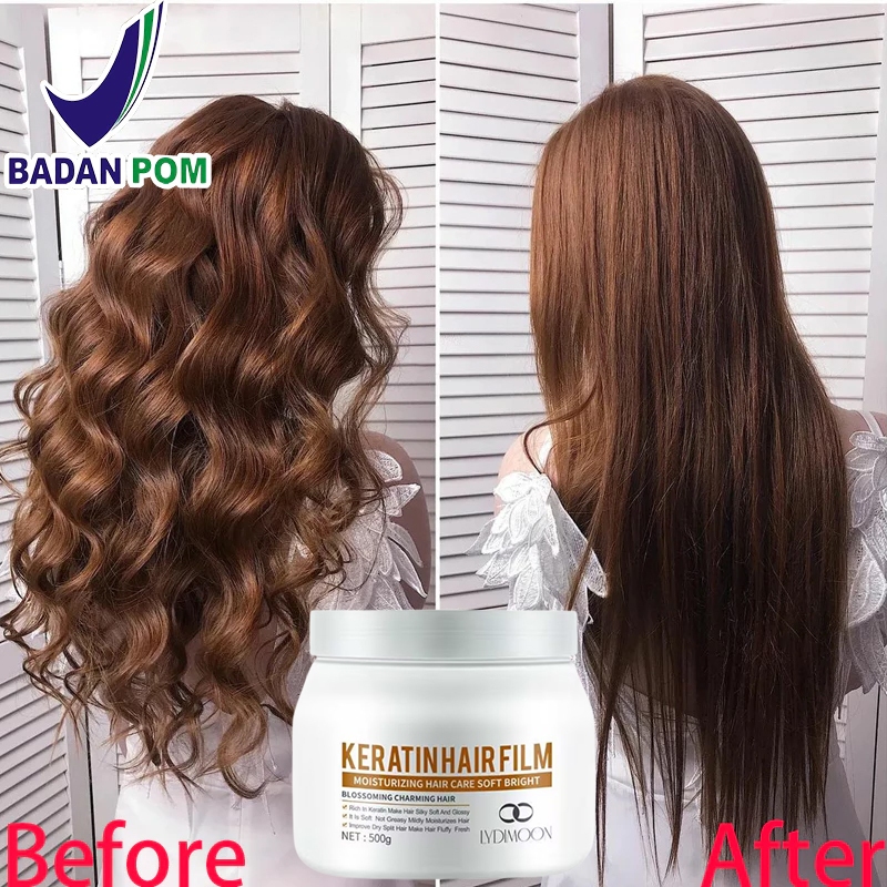 Jual （100%Asli）Masker rambut keratin-Keratin hair mask-Keratin hair ...