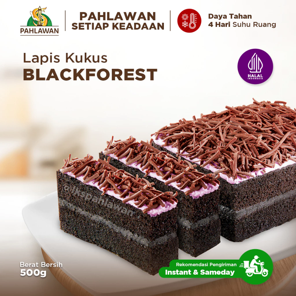Lapis Kukus Pahlawan Blackforest Reguler Pack
