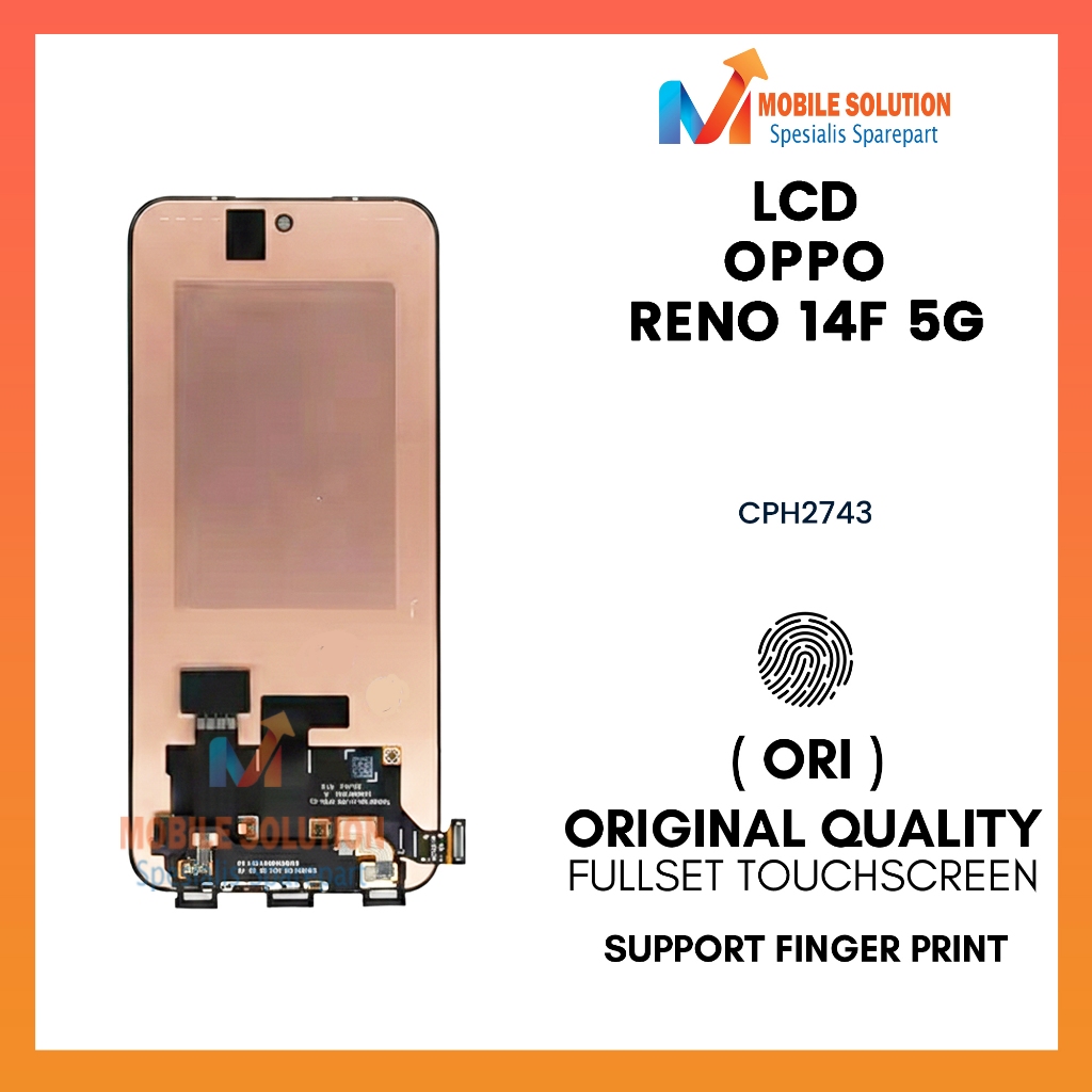 Jual Grosir LCD Oppo Reno 14F 5G / CPH2743 - Fingerprint Fullset ...