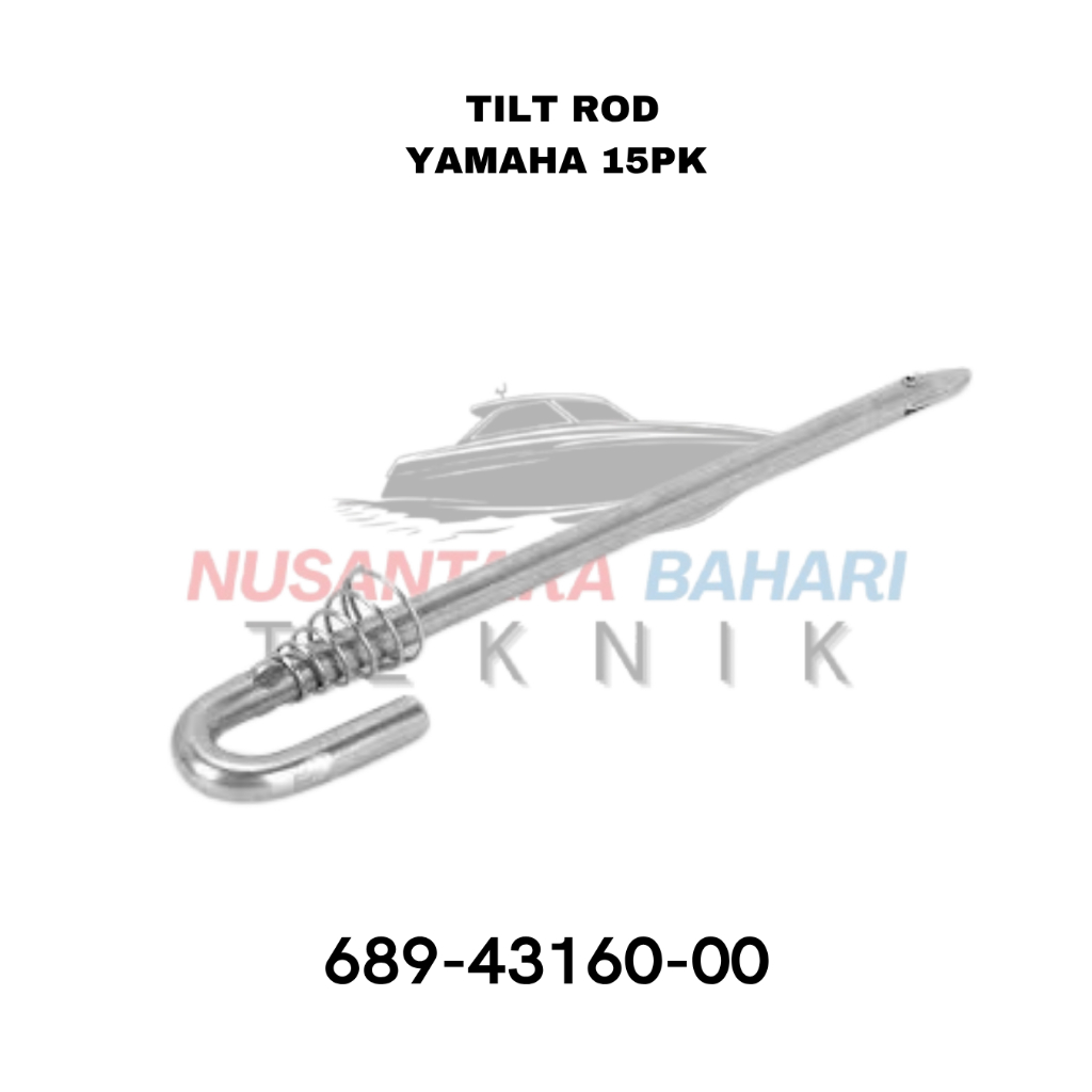 Jual TILT ROD ASSY YAMAHA 15 PK 689-43160-00 | AS BRACKET SUKU CADANG ...