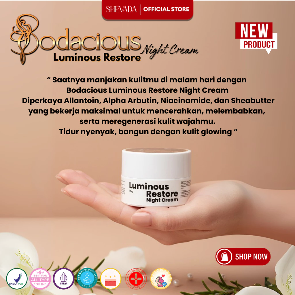 Krim wajah pagi dan malam