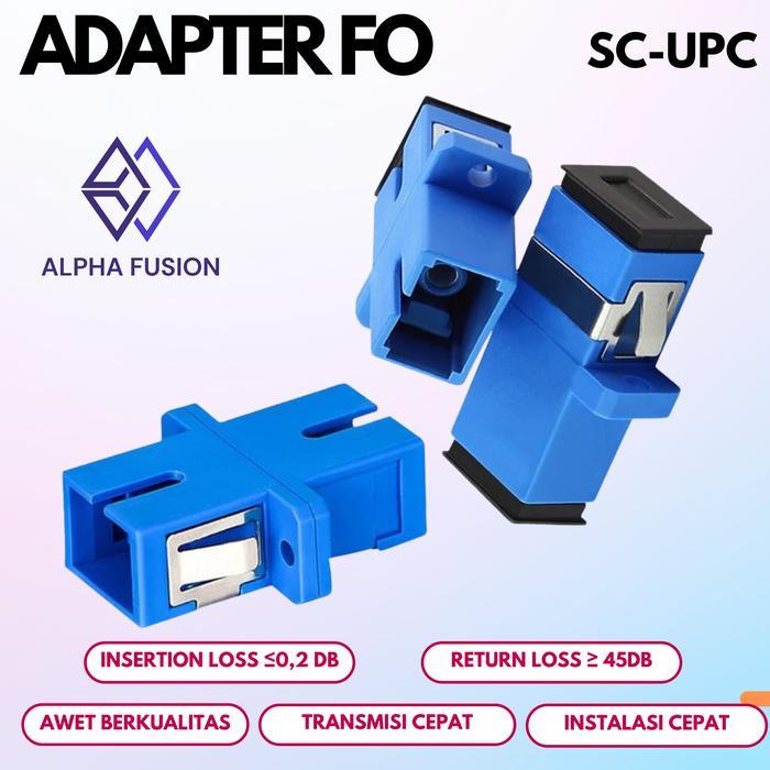 Jual Adapter SC/UPC SC/APC Fiber Optic / Adaptor SC UPC SC APC ...