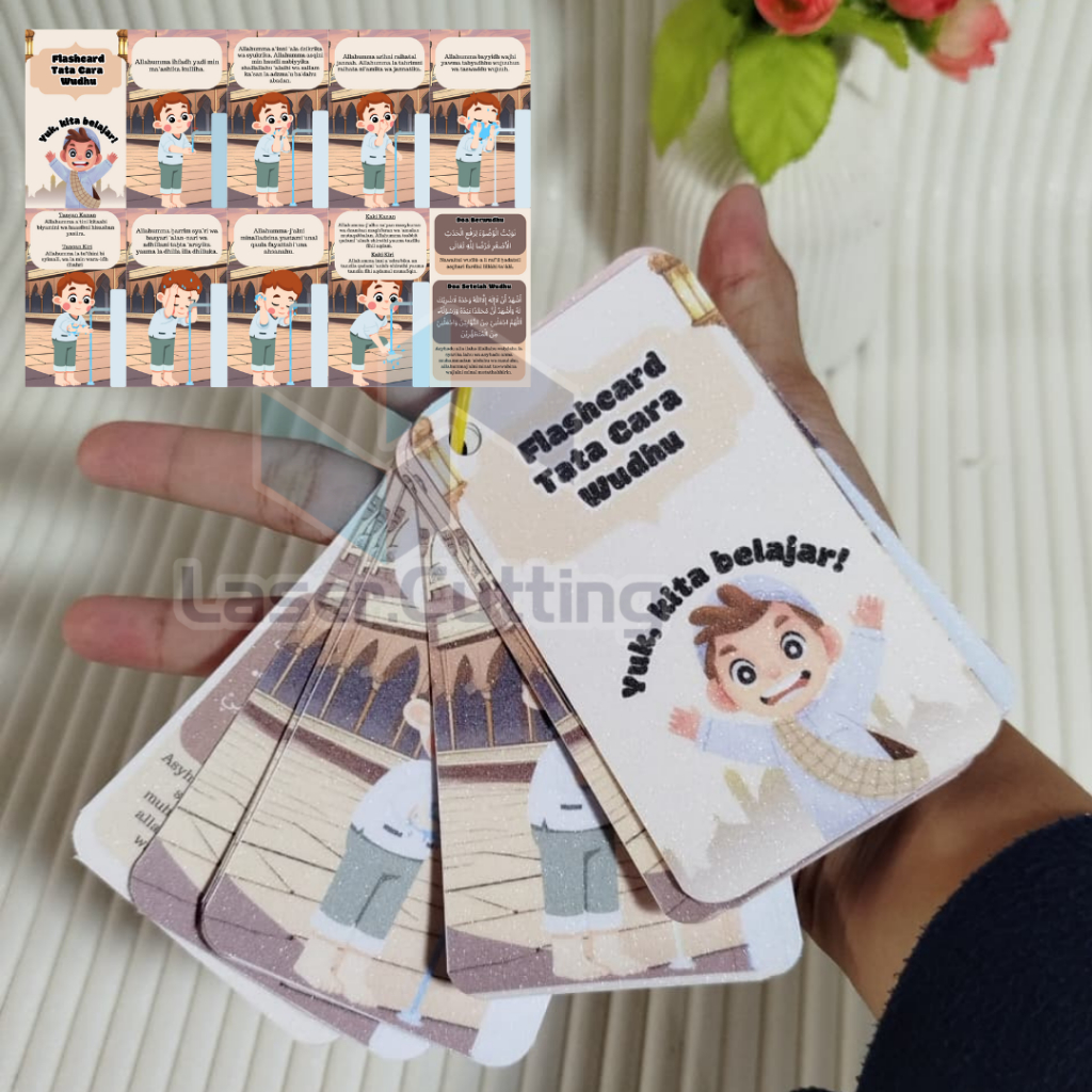 Jual FLASH CARD DOA HARIAN ANAK/ FLASH CARD DOA HARIAN ANAK MUSLIM BUKU ...