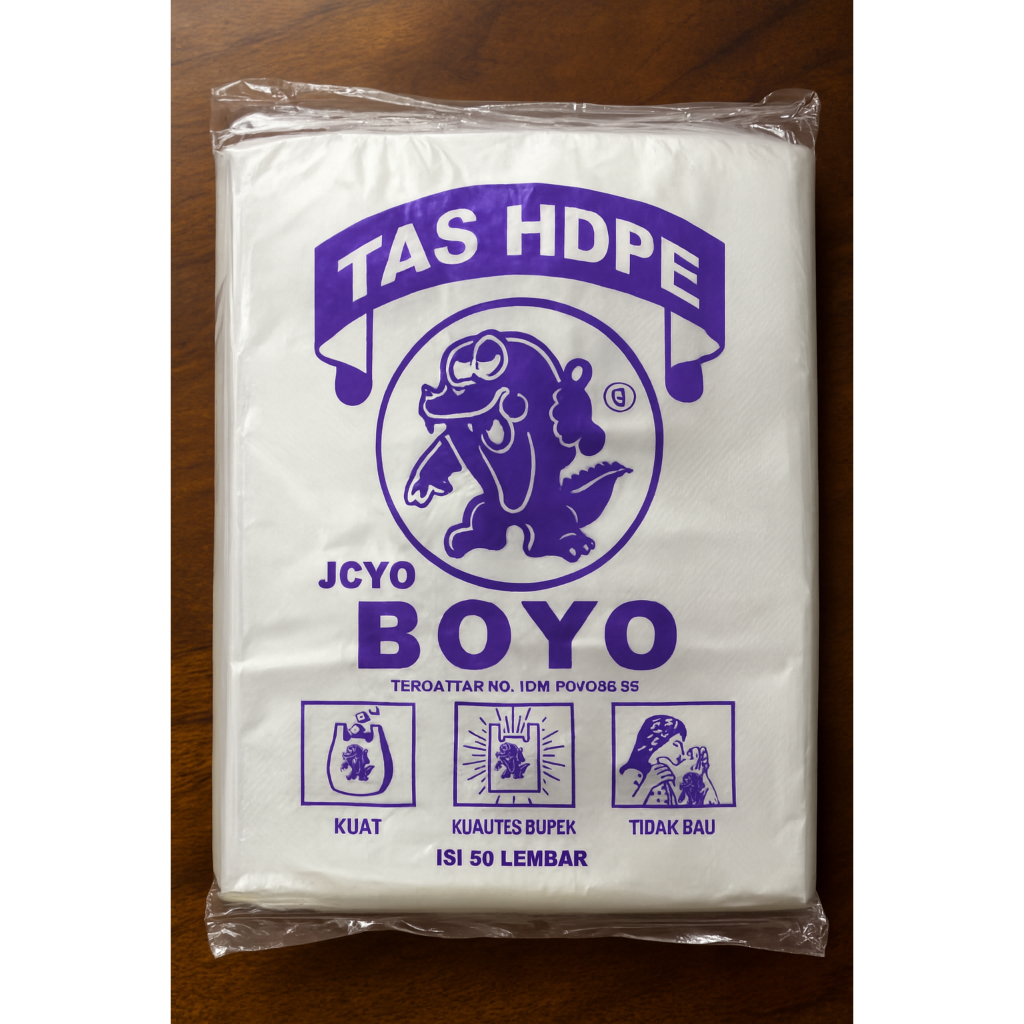 Jual Kantong plastik joyo boyo natural Mini isi 50 lembar | plastik ...