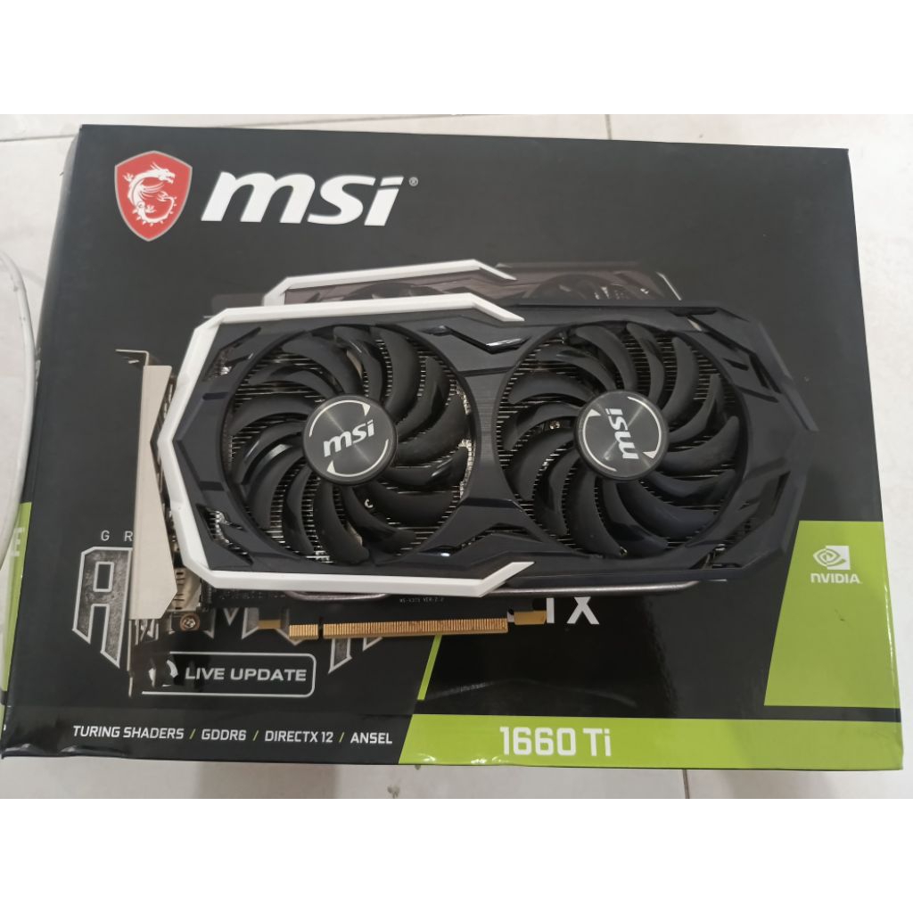 MSI GTX 1660 Ti ARMOR 6G（1660 super） Ti Armor 6g Oc Gtx 1660 Ti Msi