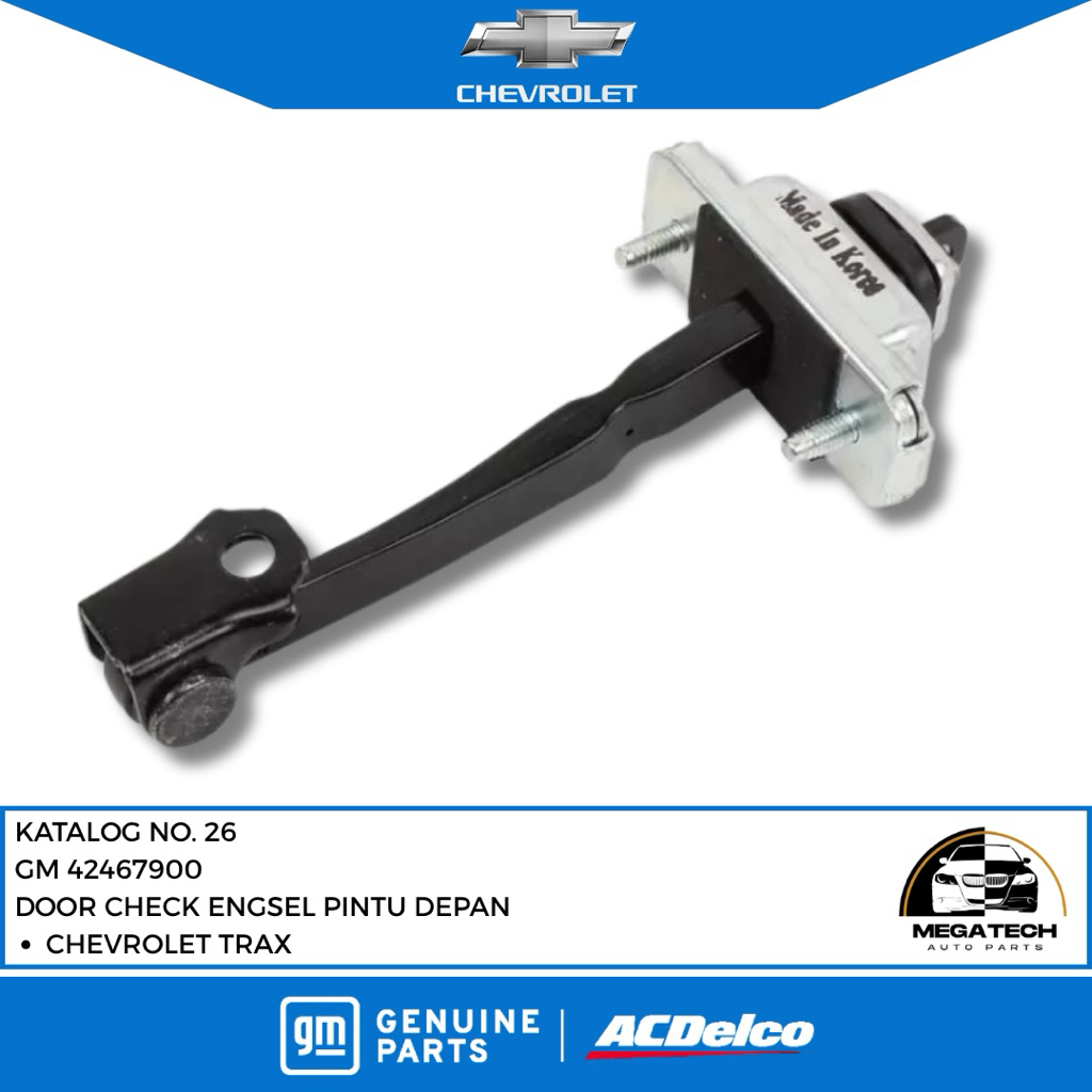 Jual DOOR CHECK ENGSEL PINTU DEPAN CHEVROLET TRAX ORIGINAL GM 42467900 ...