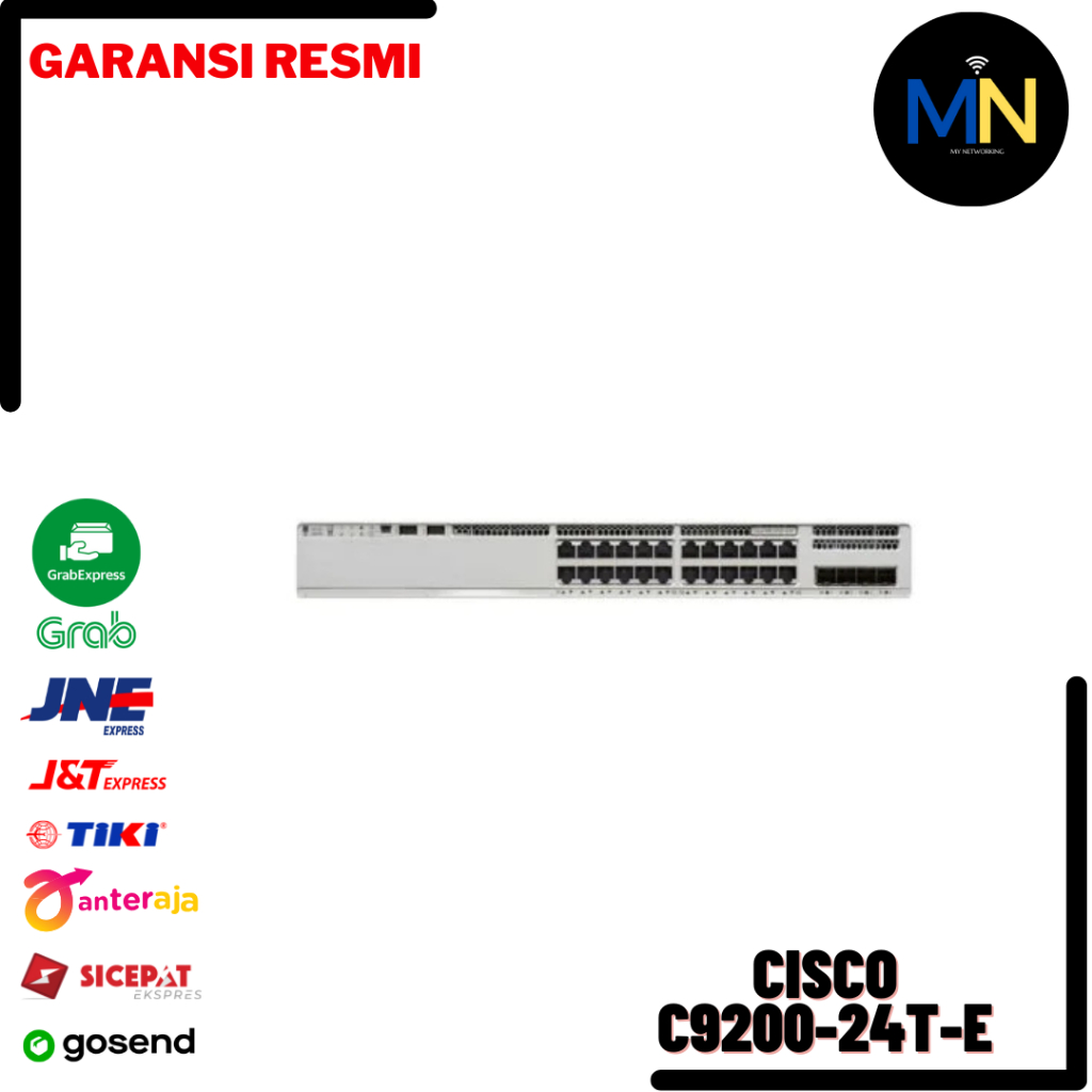 Jual Cisco C9200-24T-E Catalyst 9200 Series Switch - Unit Only | Shopee ...