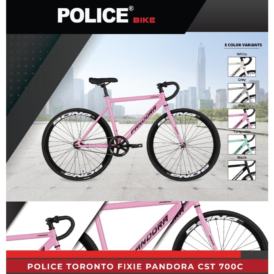 Jual Sepeda Fixie ELEMENT POLICE TORONTO FX PANDORA N Ukuran 700C Rem ...