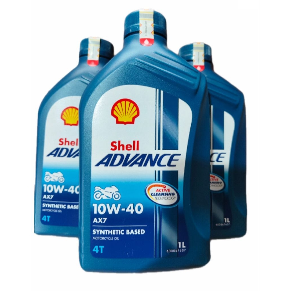 Jual Oli Shell Advance Original 100% Synthetic Based isi 1liter ...