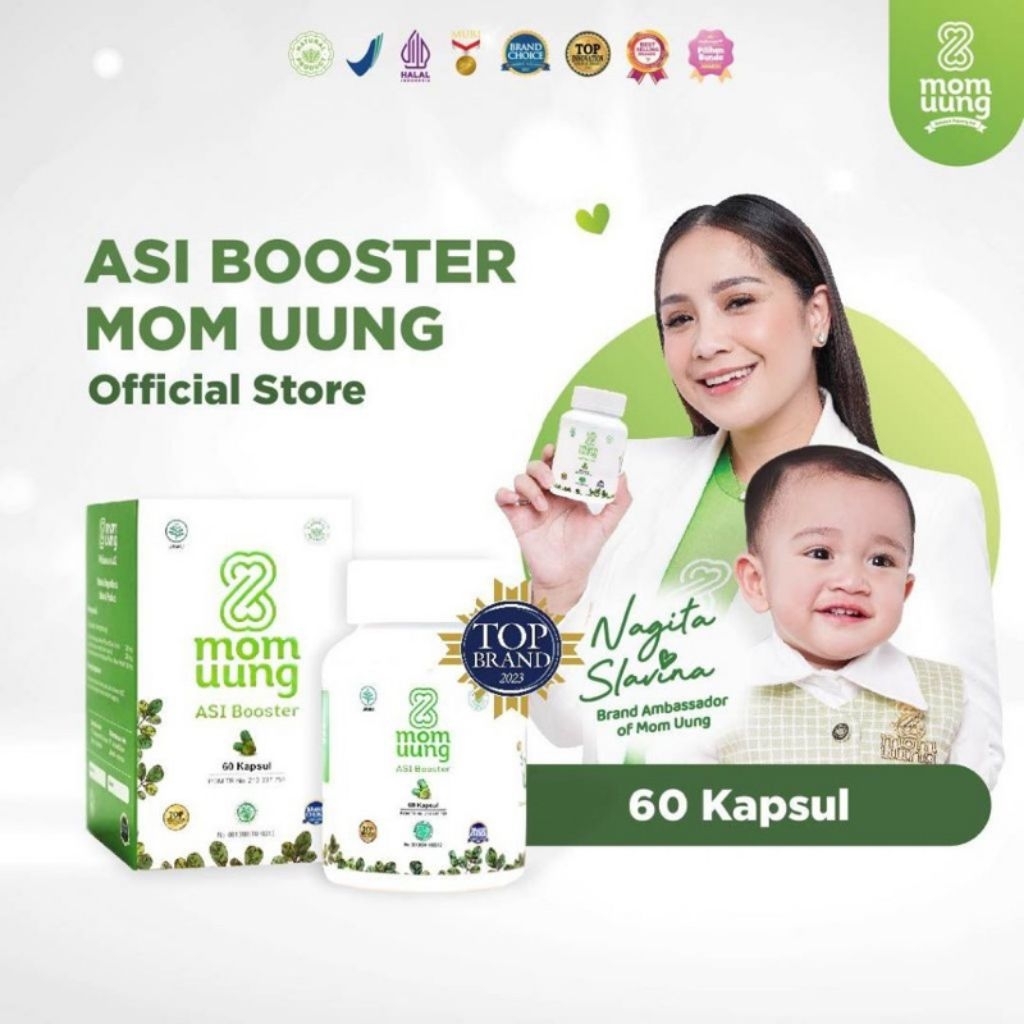 Jual Booster Asi - Mom uung asi booster kapsul isi 60 | Shopee Indonesia
