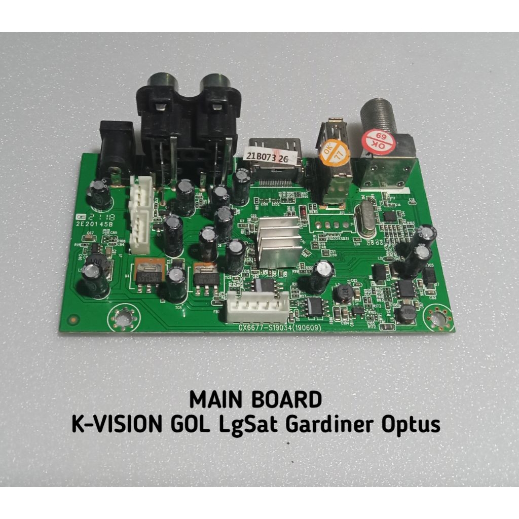 Jual MB mainboard Receiver Parabola k-vision GOL LgSat Gardiner second ...