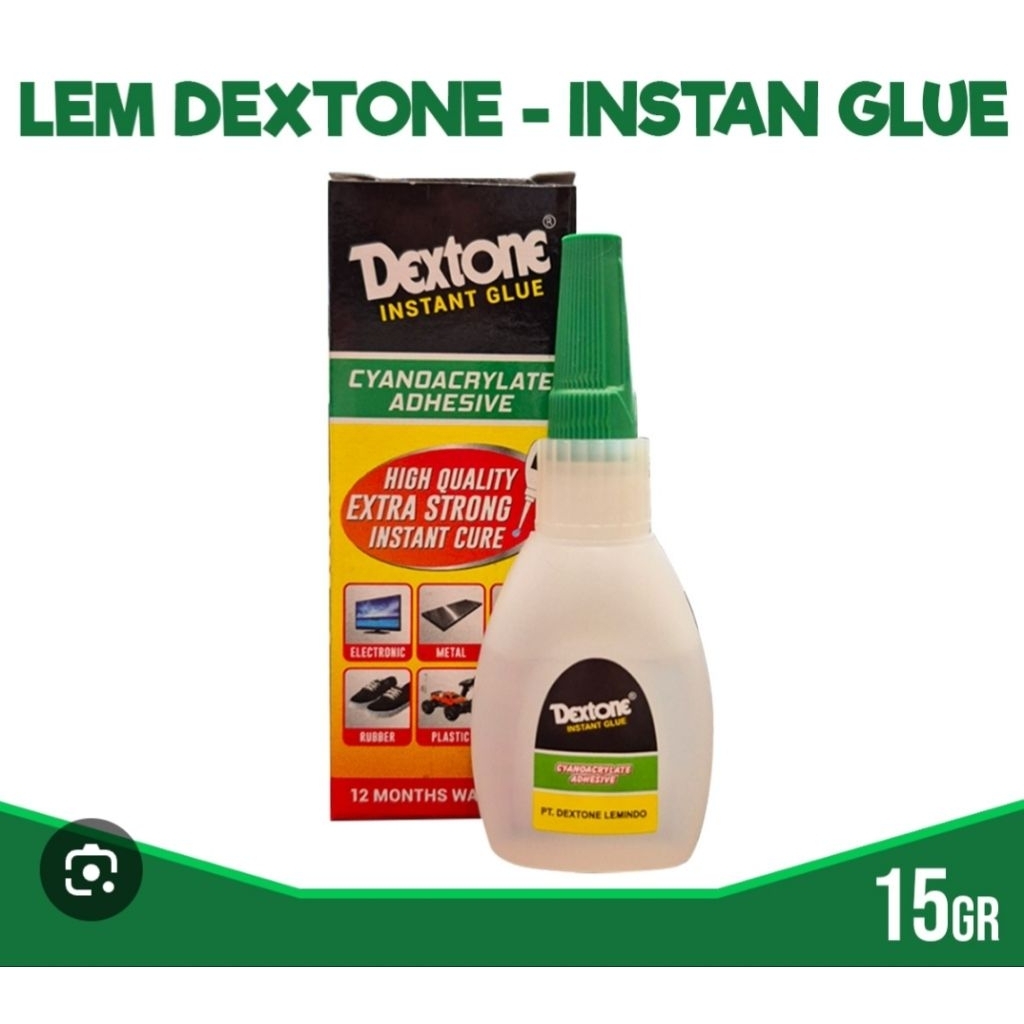 Jual lem dextone instant glue 15 gr,lem g dextone,lem super glue ...