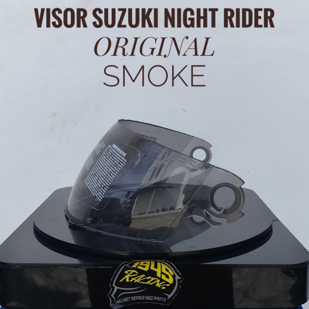 Jual Kaca helm suzuki Night rider Original 100% / Visor helm fullface ...