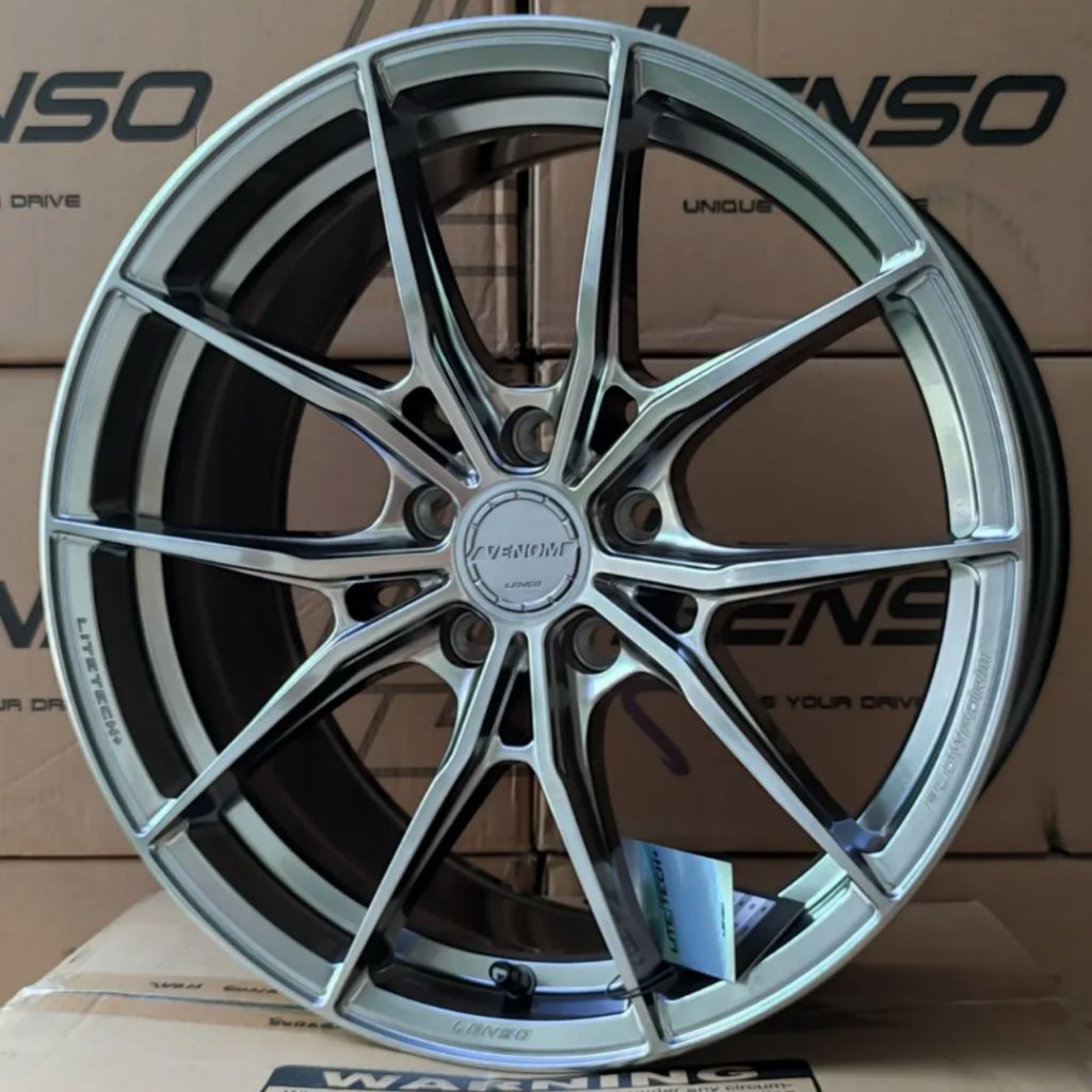 Jual velg lenso venom vnd r18 lenso original Thailand lebar 8,5 et 35 ...