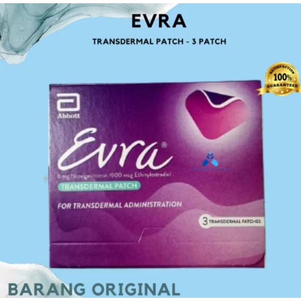 Jual (EVRA) Transdermal patch isi 3 KB tempel | Shopee Indonesia