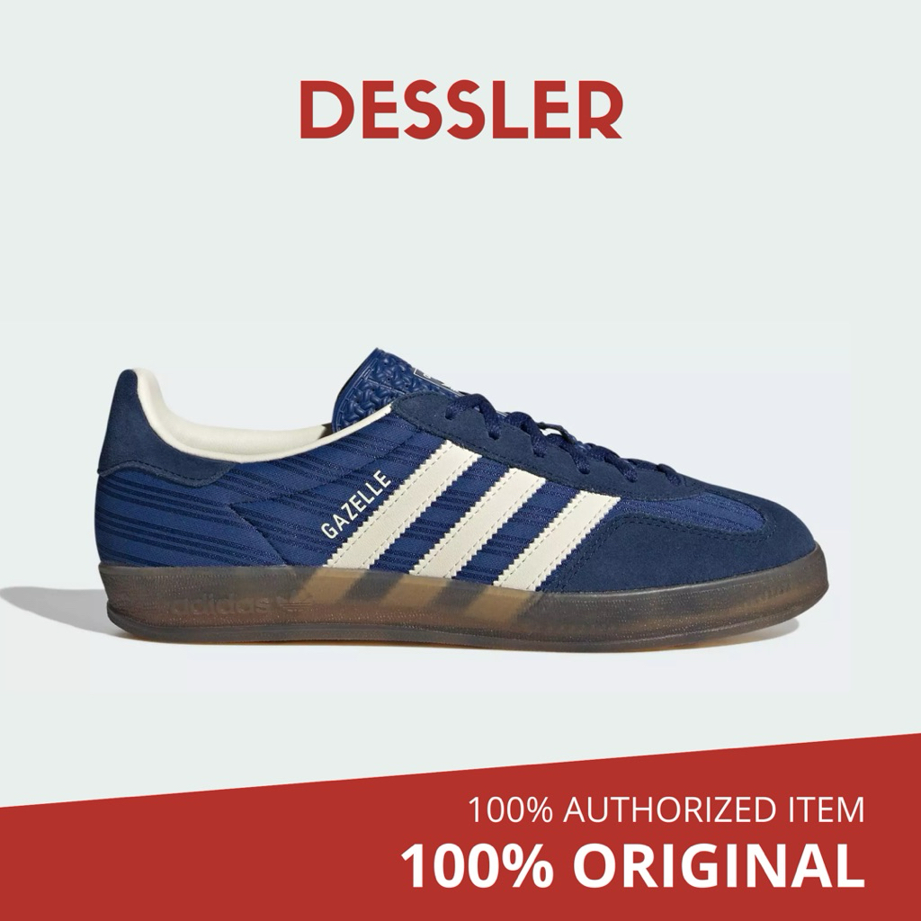 Jual Adidas Gazelle Indoor Victory Blue Night Indigo Cream White ...