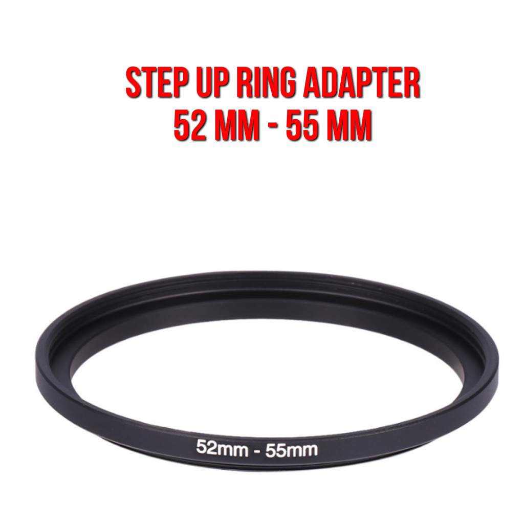 Jual BAMI Step Up StepUp 52 mm - 55 mm Filter Ring Adapter Stepping ...