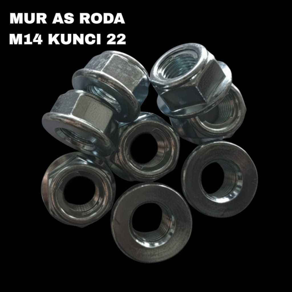 Jual Mur Lock As Roda M14 Kunci 22 Semua jenis motor | Shopee Indonesia