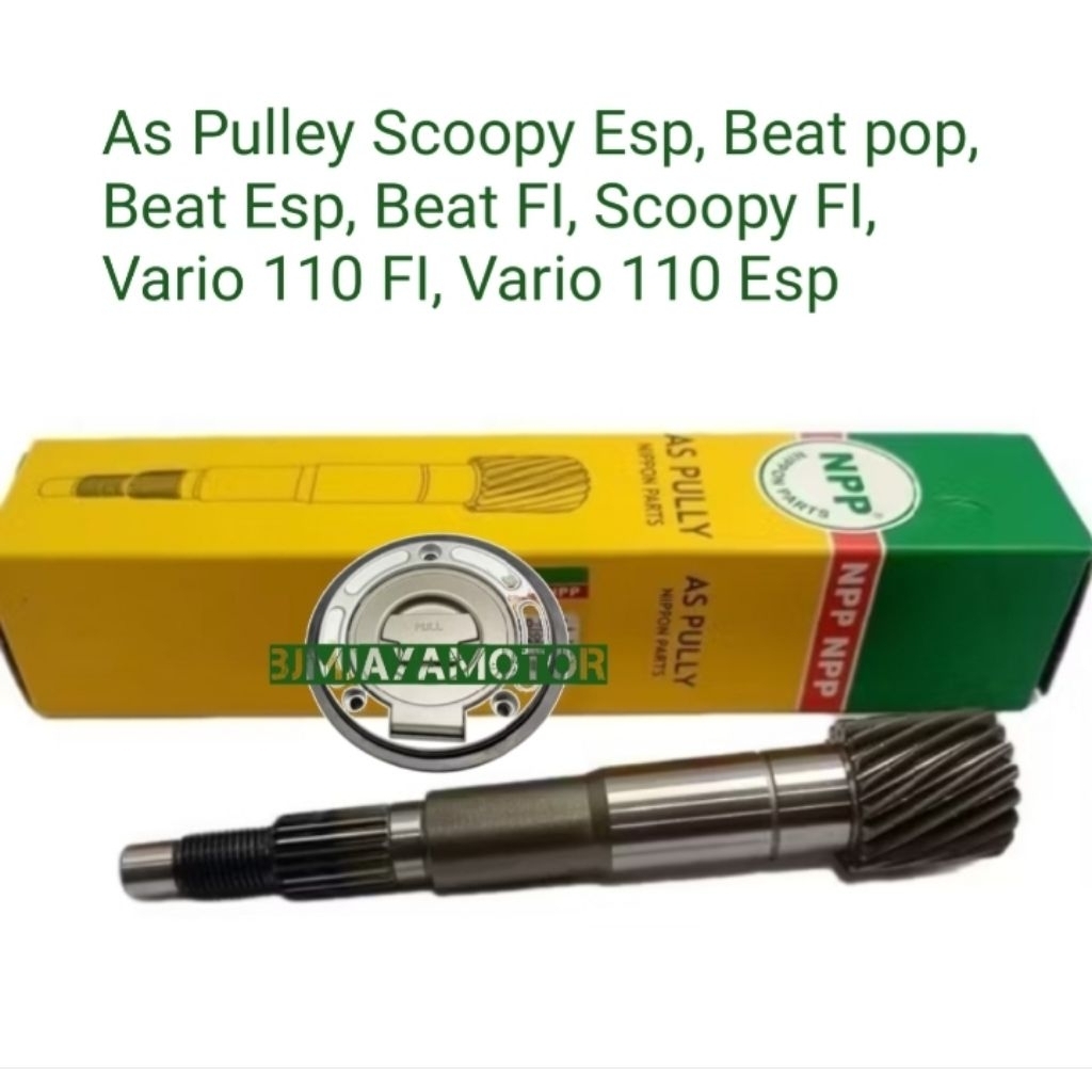 Jual As Pulley/As Puli Beat FI, Beat Pop, Beat Esp, Scoopy FI, Scoopy ...