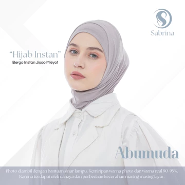 Sabrina Bergo Jisoo Mleyot Rayon Cooltech Hijab Instan Meleyot Tencel