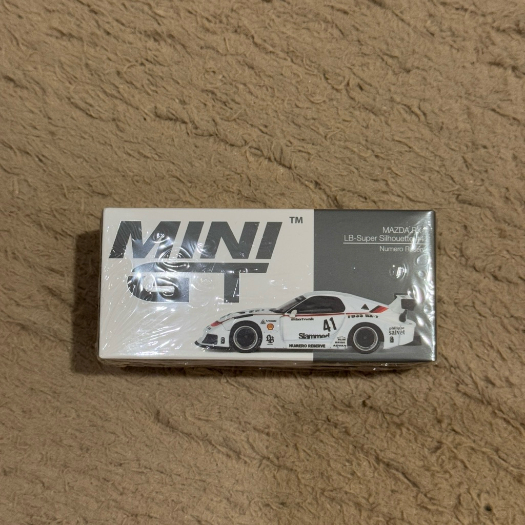 Jual MINI GT mazda RX7 liberty walk white numero reserve LB super ...